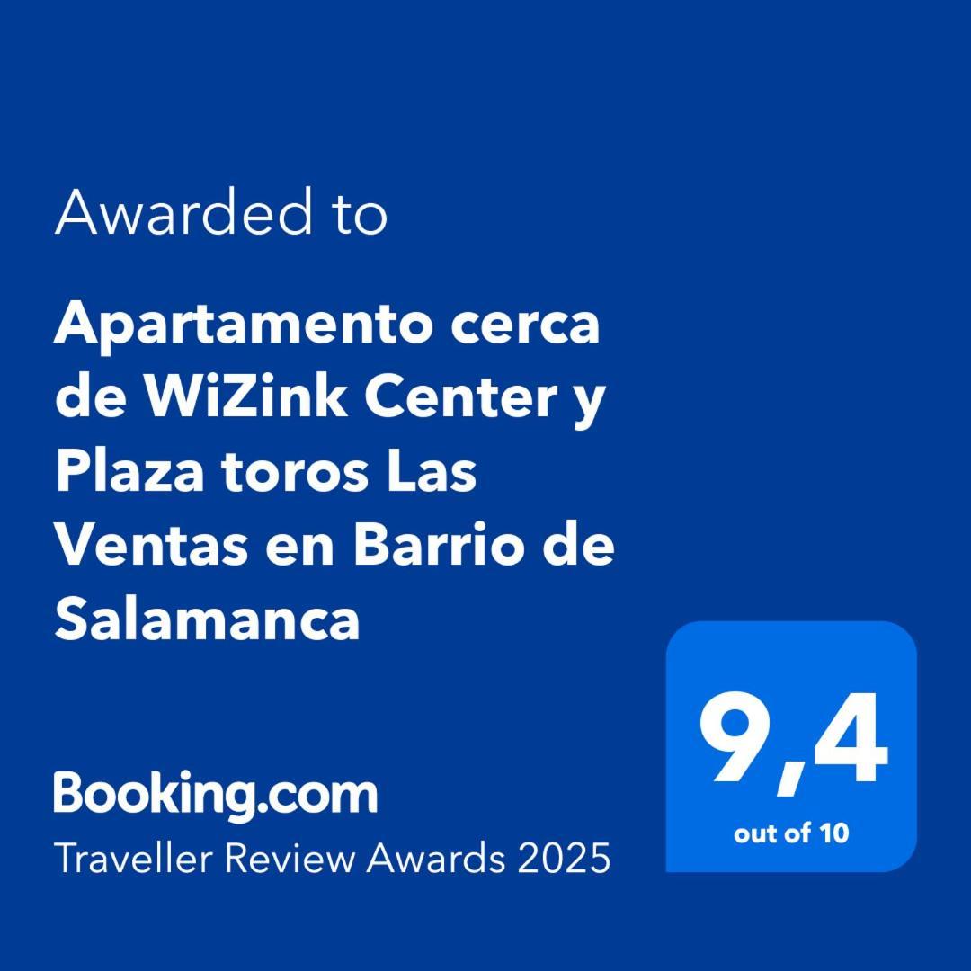 Apartamento Cerca Wizink Center Movistar Arena Y Plaza Toros Las Ventas En Barrio De Salamanca Madryt Zewnętrze zdjęcie